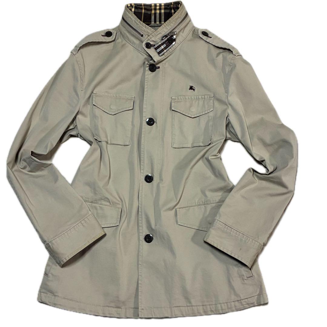 BURBERRY BLACK LABEL ミリタリージャケット Mサイズ - メルカリ