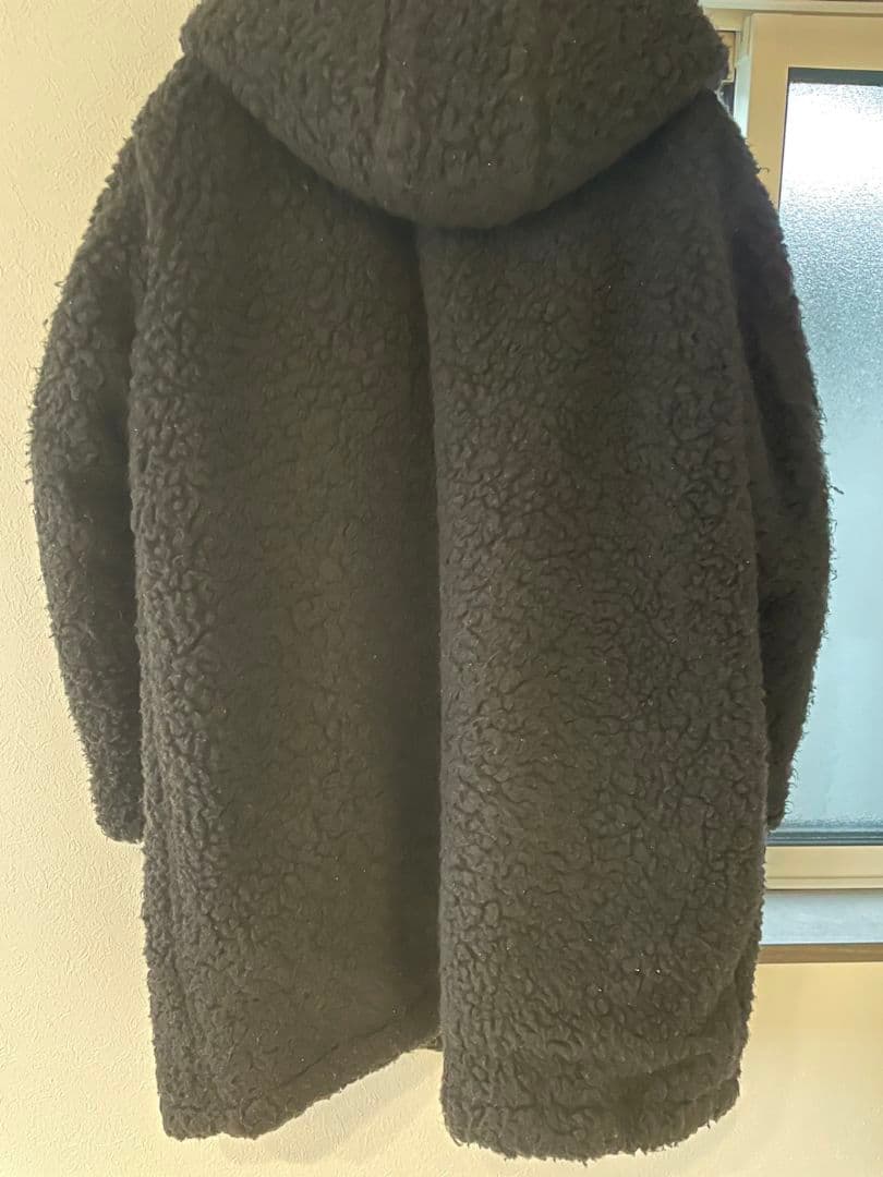 D SQUARED2 FAUX SHEARLING HOODED COAT-ショップのおすすめアイテムを