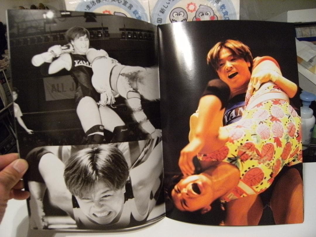 1994年 全日本女子プロレス 豊田真奈美 山田敏代 直筆サイン入り 写真