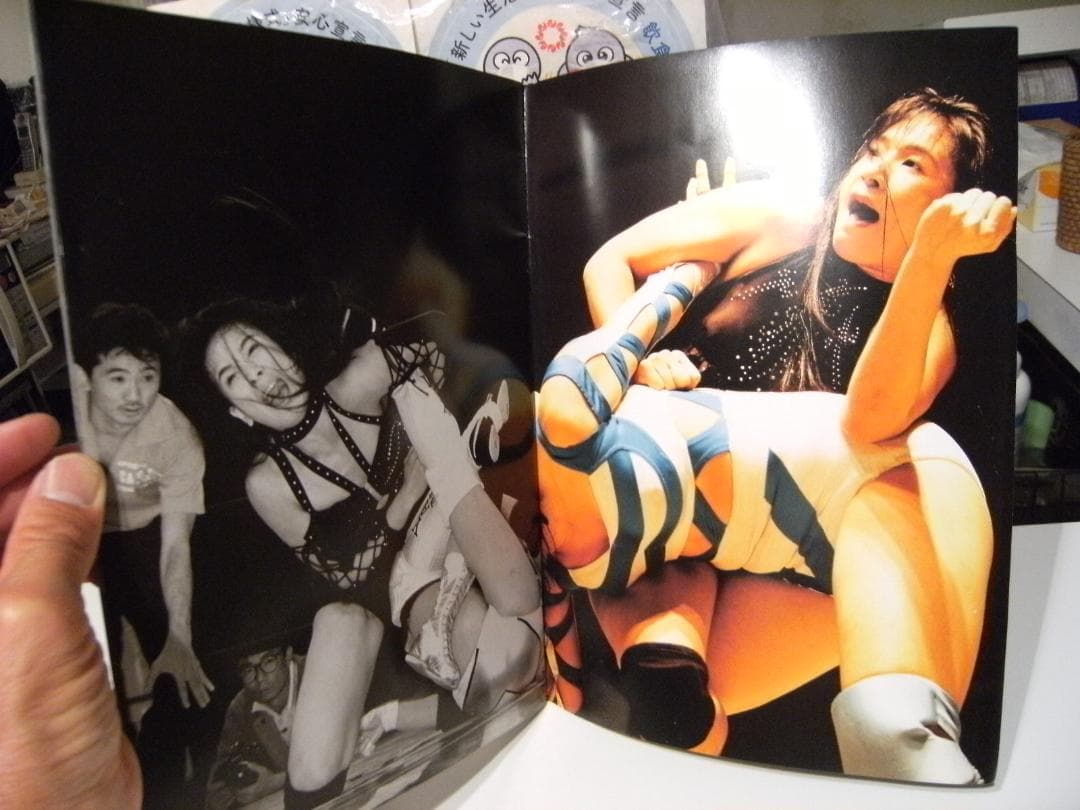 1994年 全日本女子プロレス 豊田真奈美 山田敏代 直筆サイン入り 写真