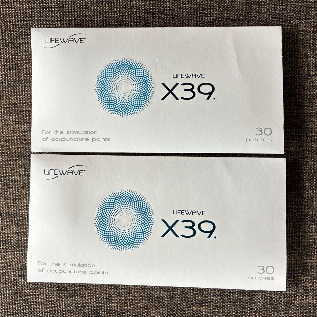 Lifewave X39 パッチ 30枚入り 2パック ライフウェーブ X39 30パッチ | Aries