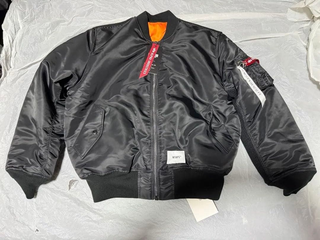 WTAPS MA-1 CORE SPEC JACKET ALPHA 黒 L 3