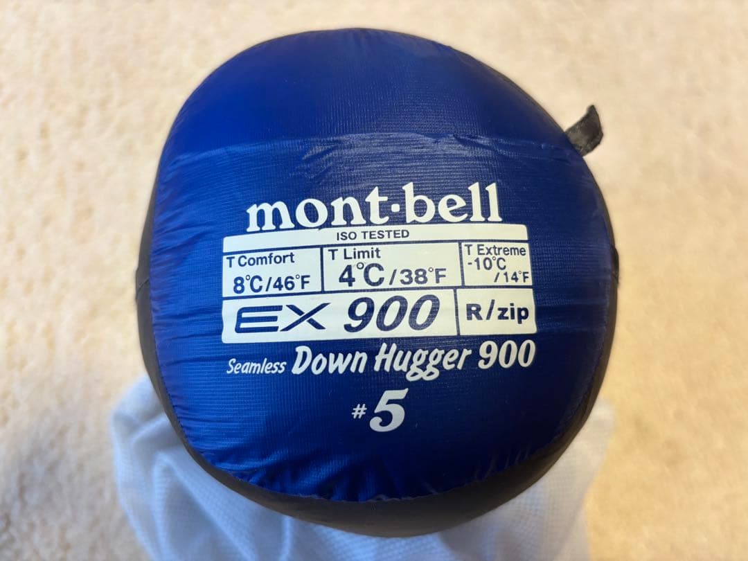 mont-bell EX 900 ダウンハガー #5 ドライ シームレス ダウンハガー900 #5 | Montbell Japan