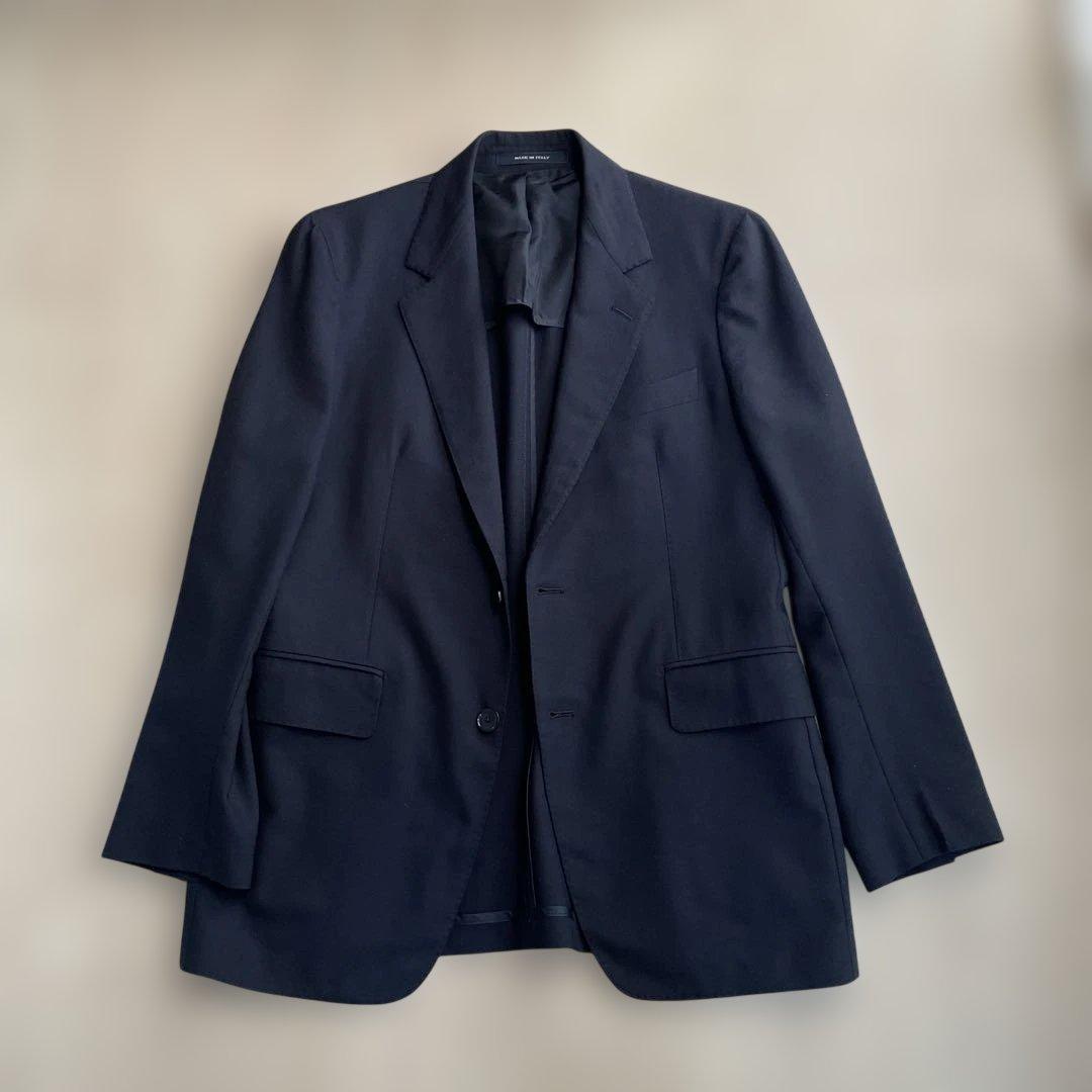 サイズ46 タリアトーレ イタリア製 ネイビー テーラードジャケット