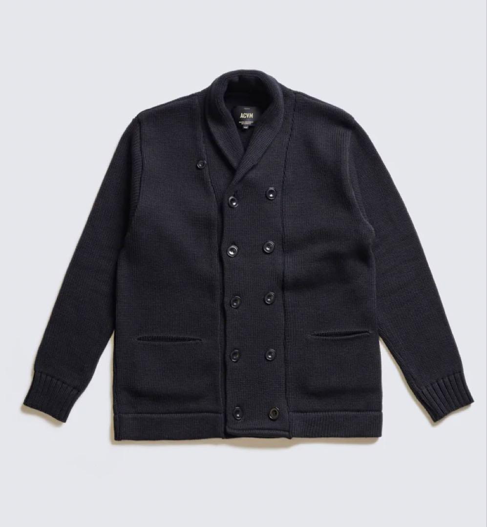 ACV-KN-H03 ショールカラー DOUBLE BREASTED KNIT ACV-KN-H03 ショールカラー DOUBLE BREASTED KNIT - メルカリ