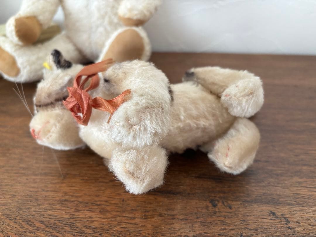 オランダ 蚤の市 シュタイフ 猫 ぬいぐるみ