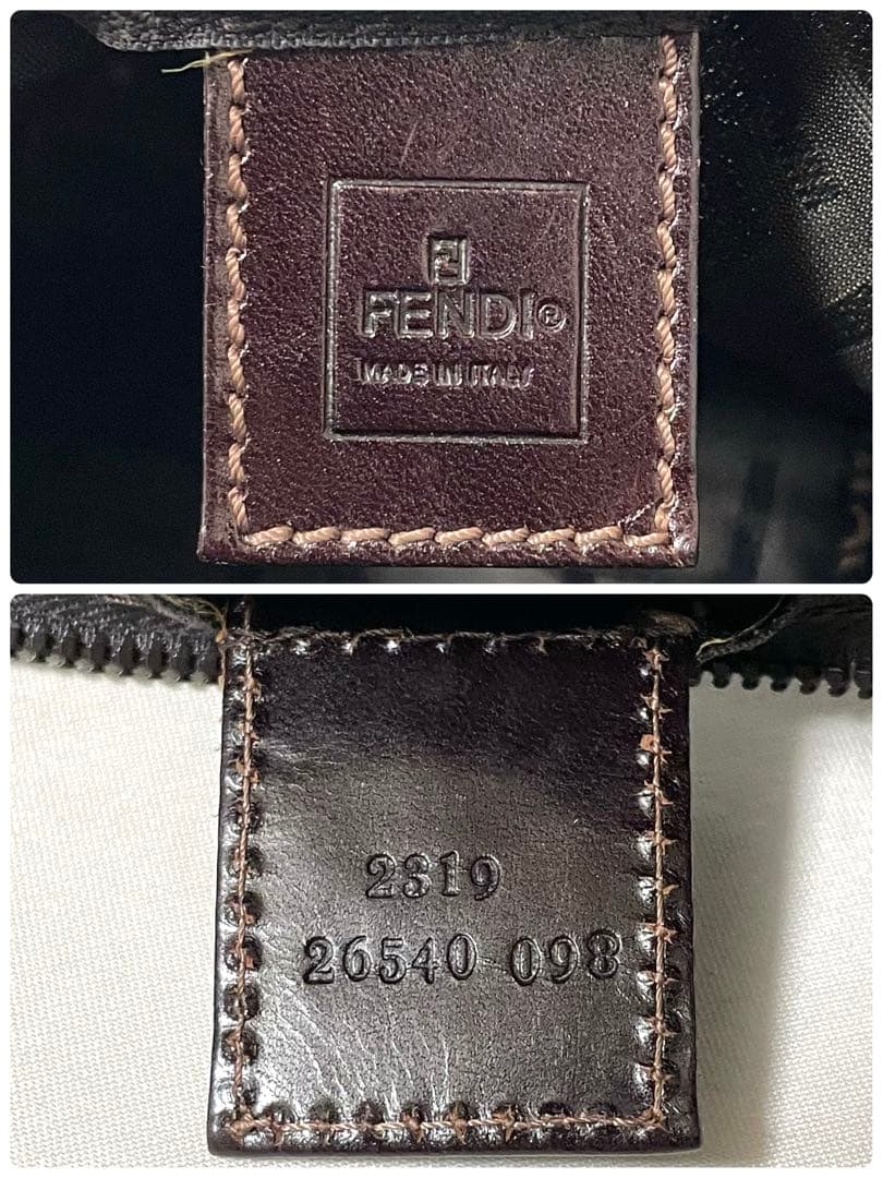 美品】FENDI ミニバニティバッグ アクセサリーポーチ ズッカ FF - メルカリ