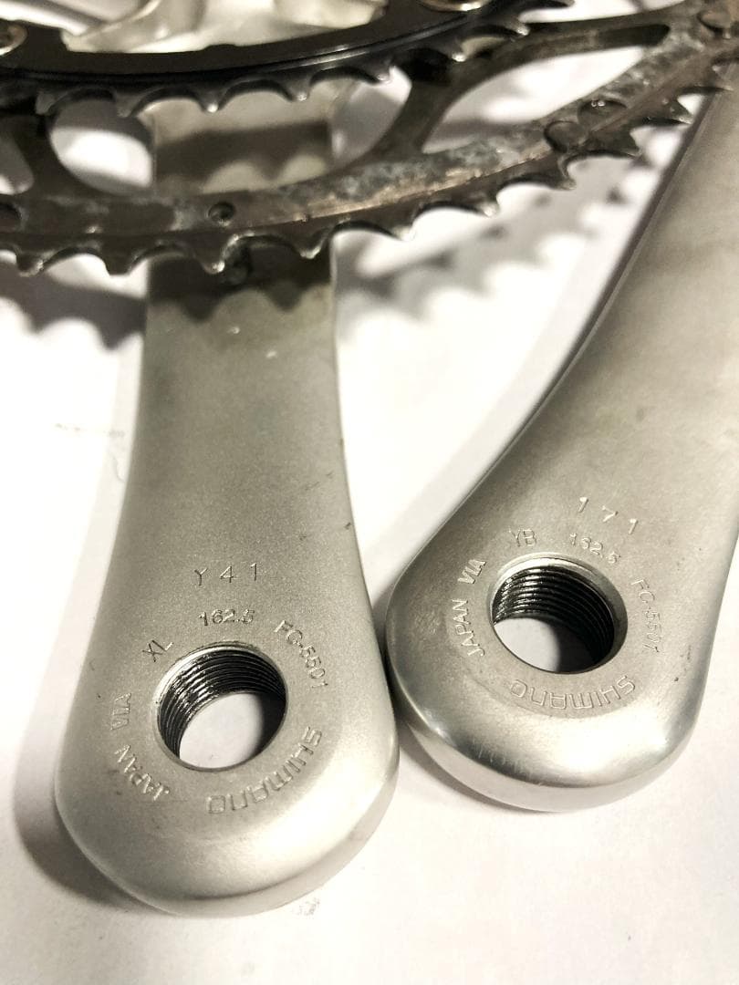 パーツ Shimano 105 162.5mm BB5500 PCD130 52-38T