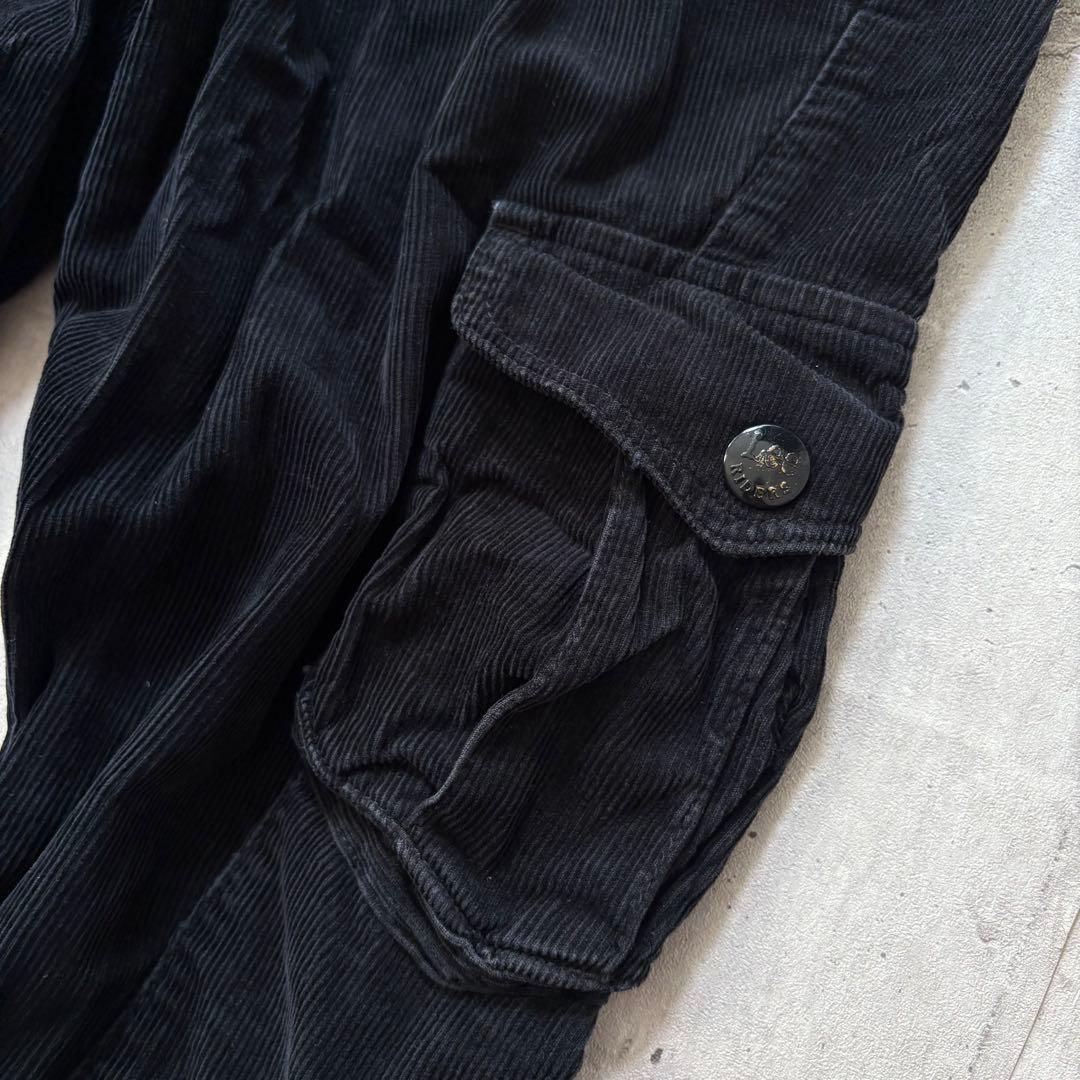 00s archive Lee corduroy flare cargo y2k