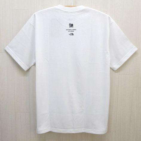 ザ ノースフェイス ナショナルパークス 半袖Tシャツ L 白 ホワイト