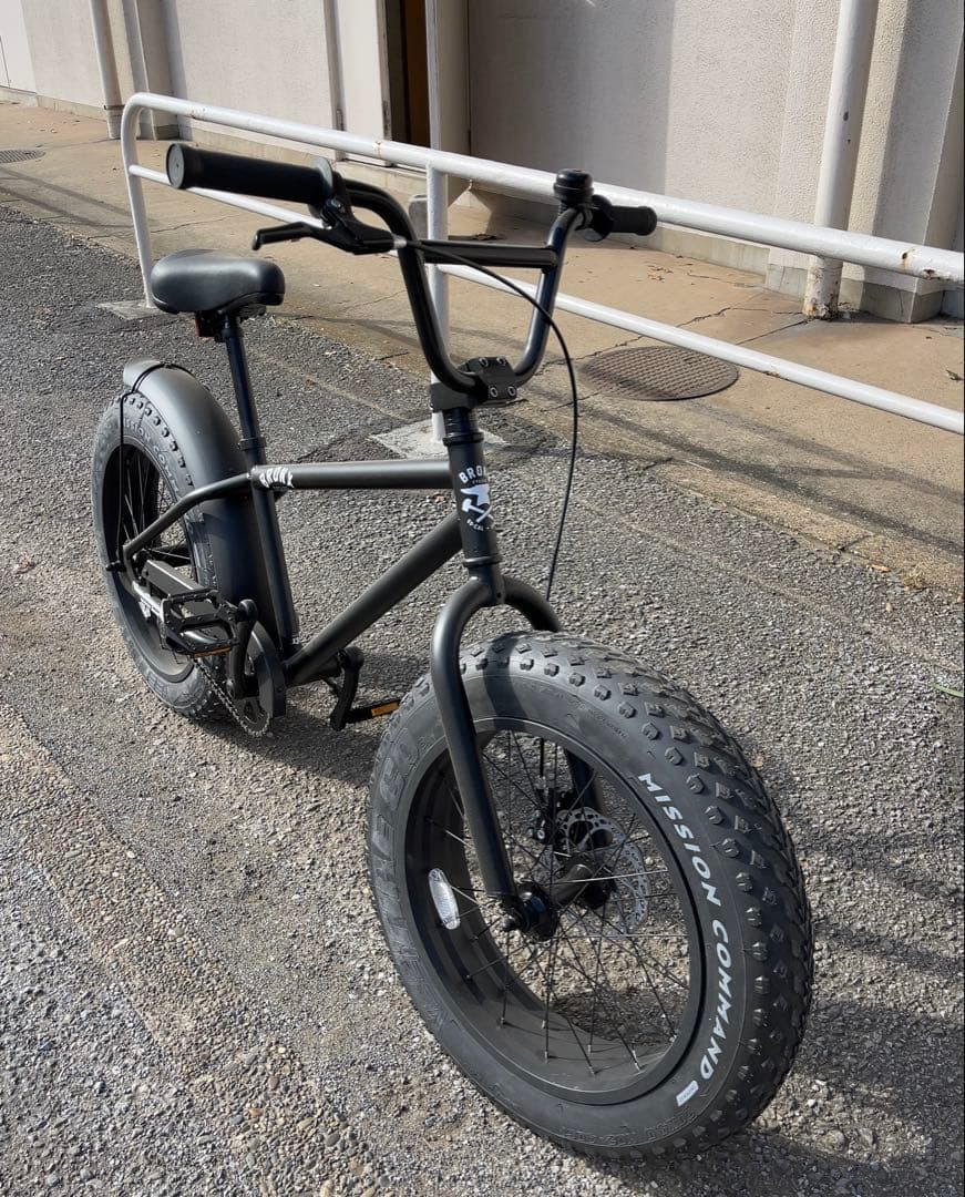 引取限定】 BRONX ブロンクス マットブラック ファットバイ