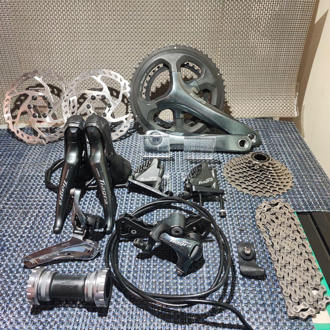 SHIMANO Tiagra 4700系 コンポセット - メルカリ