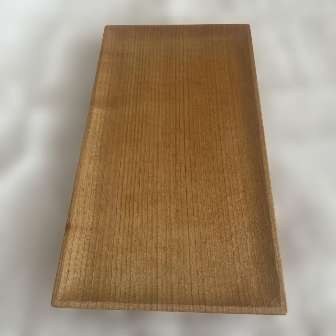 三谷龍二さん作 長方形角皿 山桜 木の器 作家物 木工作家 - メルカリ