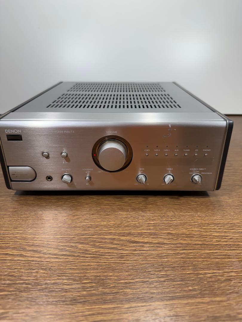 【動作品】DENON PMA-7.5 プリメインアンプ 90年代名機 動作品】DENON PMA-7.5 プリメインアンプ 90年代名機 - メルカリ
