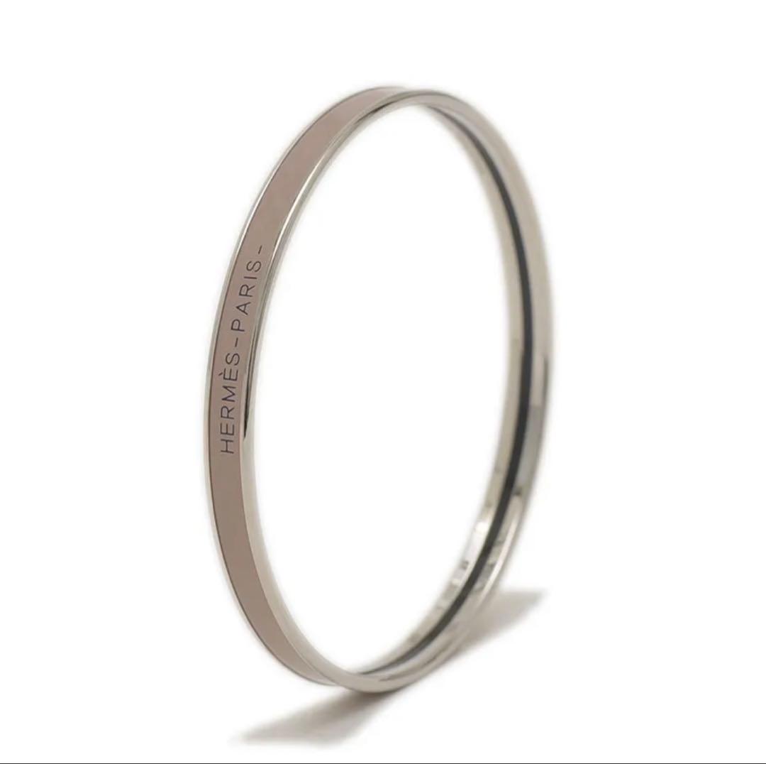 【最終値下げ】HERMES ブレスレット ユニ マロングラッセ(シルバー) 最終値下げ】HERMES ブレスレット ユニ マロングラッセ(シルバー