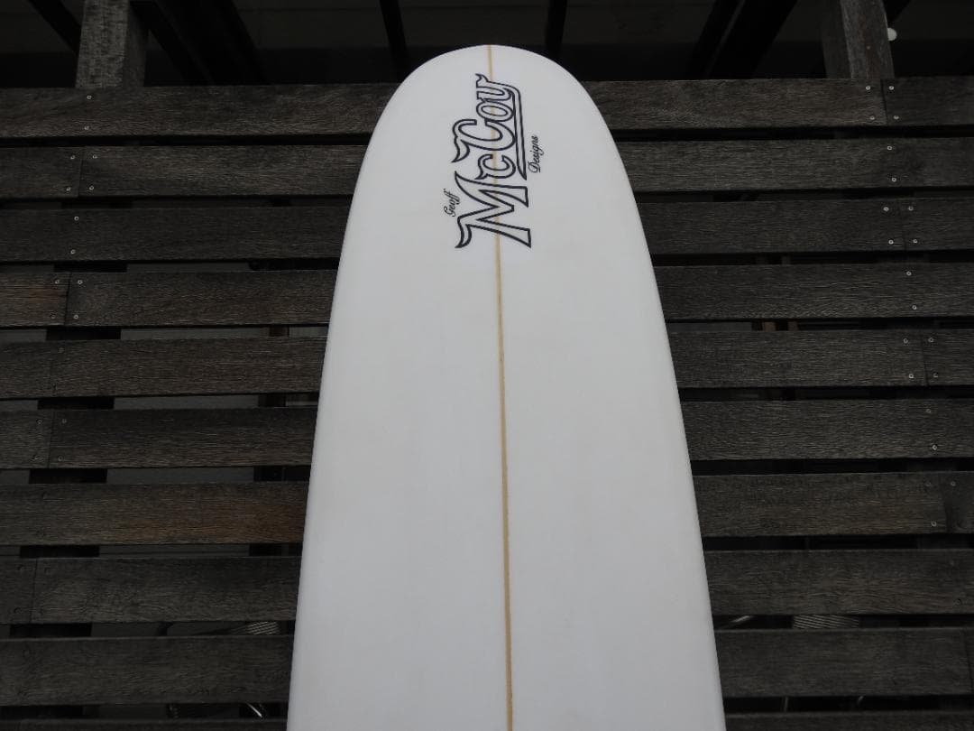 美品！Mccoy マッコイ サーフボード ロングボード シングルフィン 9.0