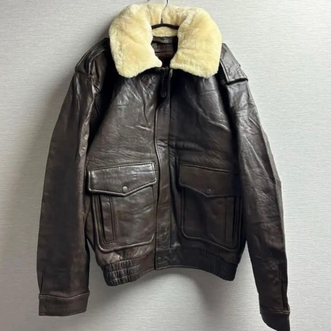 名作 G1 AeroCraft USA Flight Jacket 40 ボア付 - メルカリ