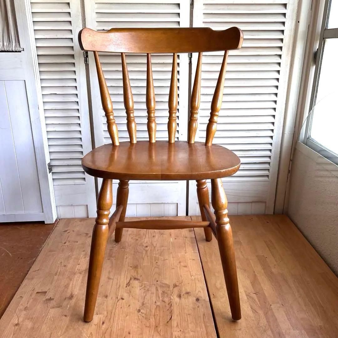ビンテージ　ウィンザーチェア イギリス　マレーシア Windsor Chair −1−古くから愛されてきた伝統的なウィンザーチェア