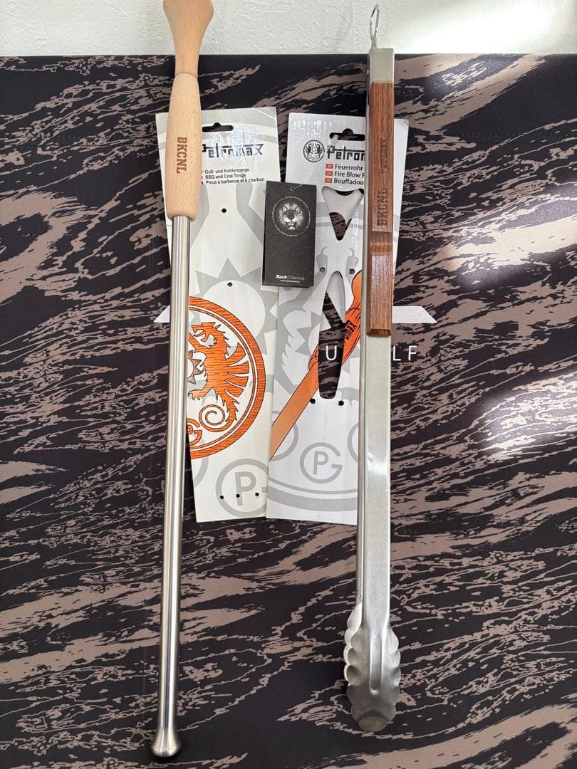 バックチャンネル×ペトロマックス 火吹き棒 火バサミ Petromax（ペトロマックス） (国内正規品) ファイヤーブロウパイプ 火