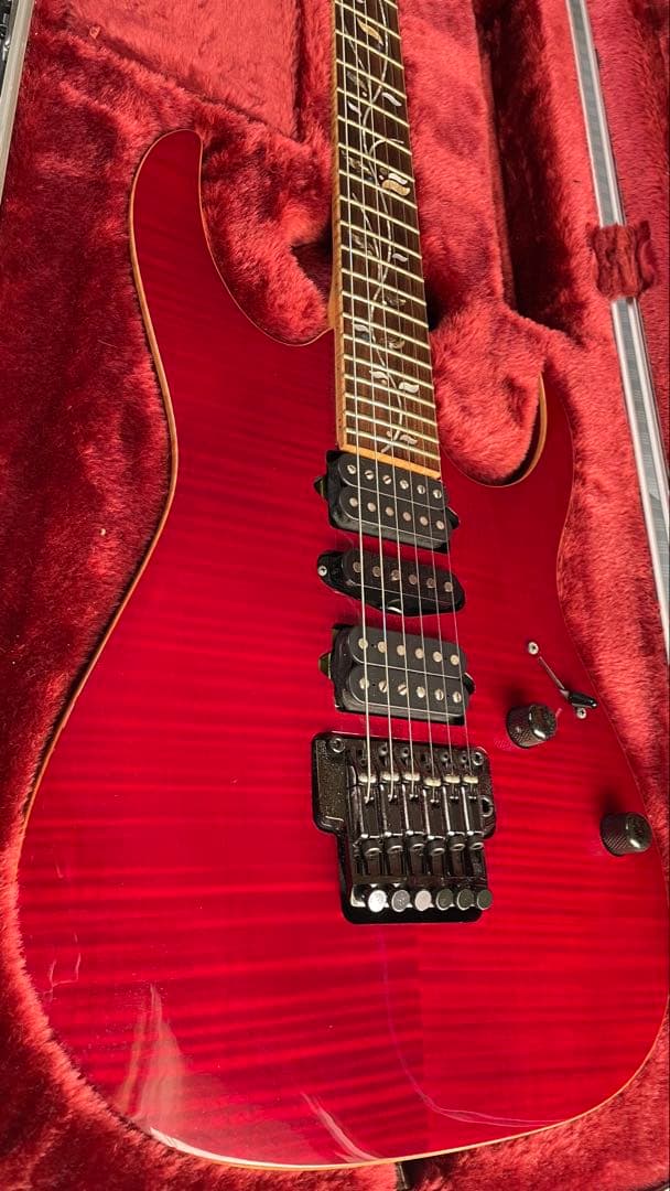 Ibanez j.custom RG8470-RS ハードケース付 - メルカリ