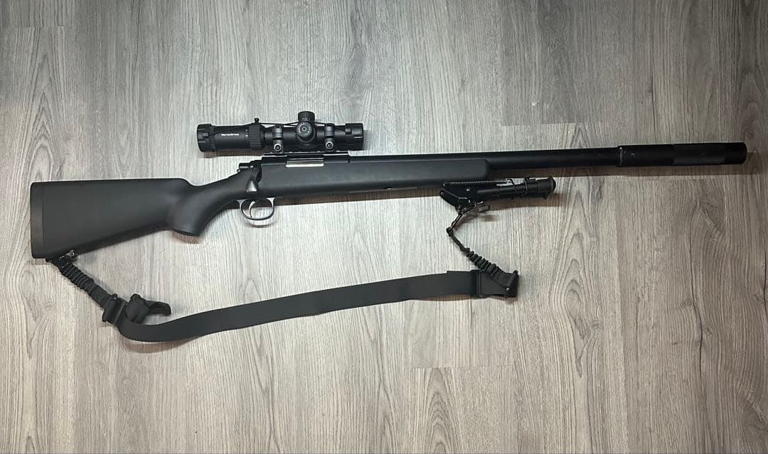 東京マルイ VSR-10 ブラック スナイパーライフル マルタ大統領 VSR-10 プロスナイパーバージョン - ボルトアクションエアーライフル