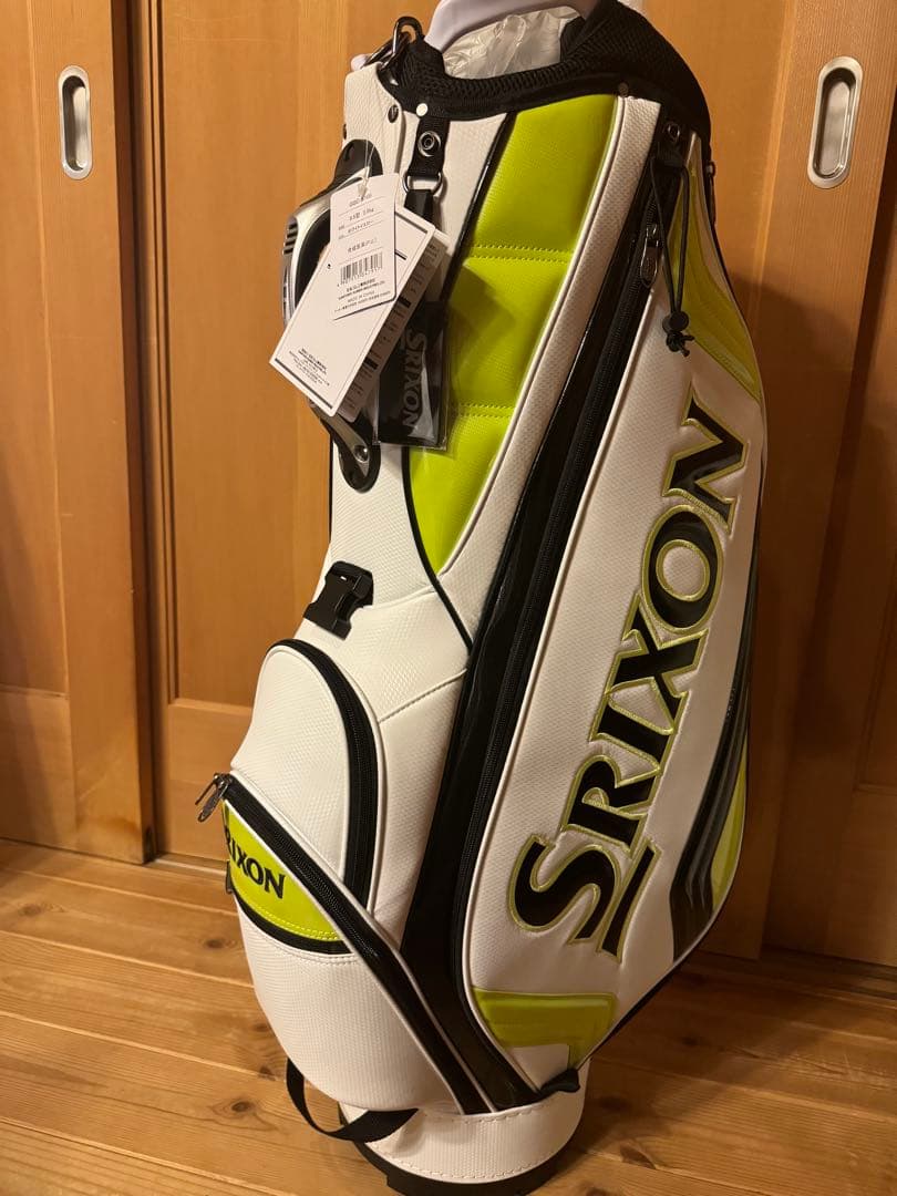 Srixon⭐︎キャディバッグ 新品未使用ホワイト/イエロー