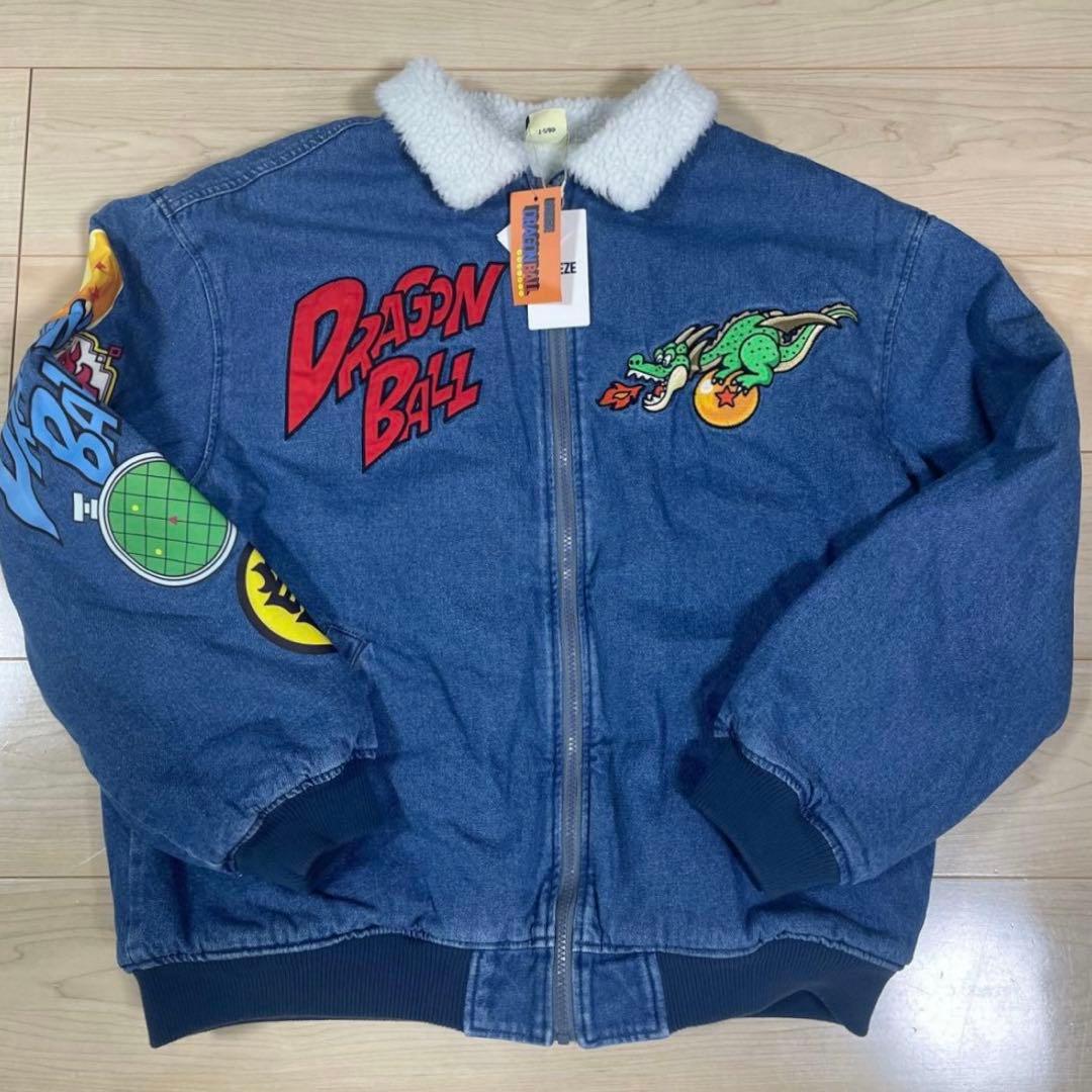 BREEZE ドラゴンボール コラボ デニムボアジャケット 大人サイズ L