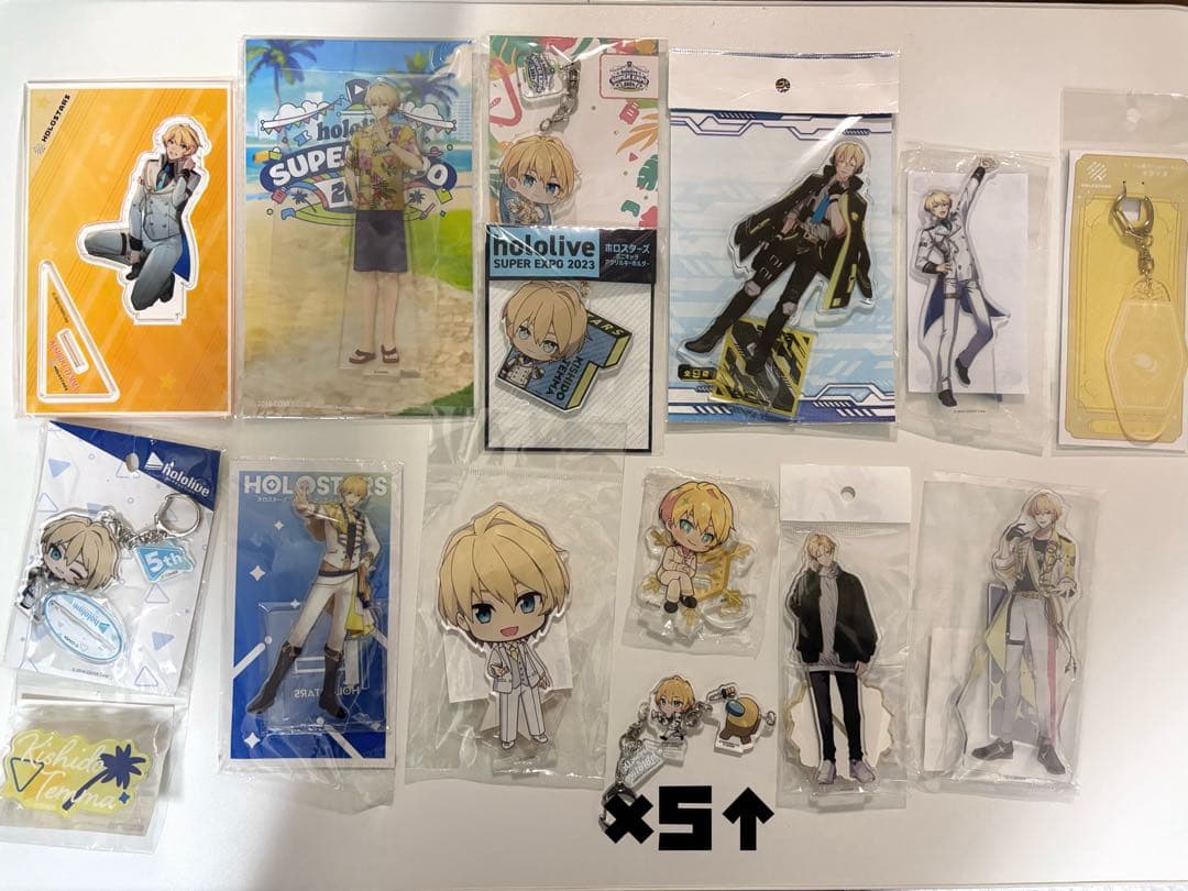 ホロスターズ ホロスタ 岸堂天真 グッズ 缶バッジ アクスタ アクリル