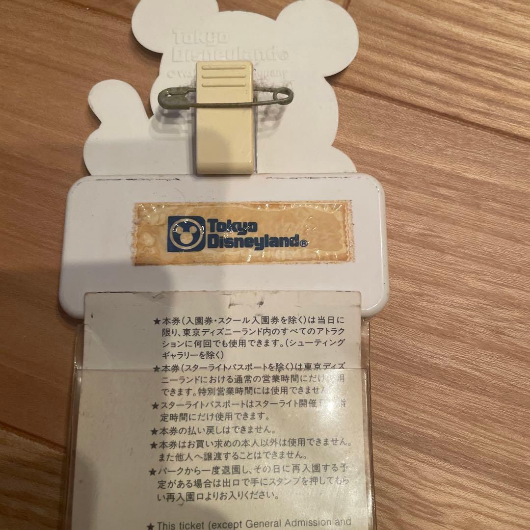 ディズニーランド チケットホルダー 旧チケットホルダー ミッキー