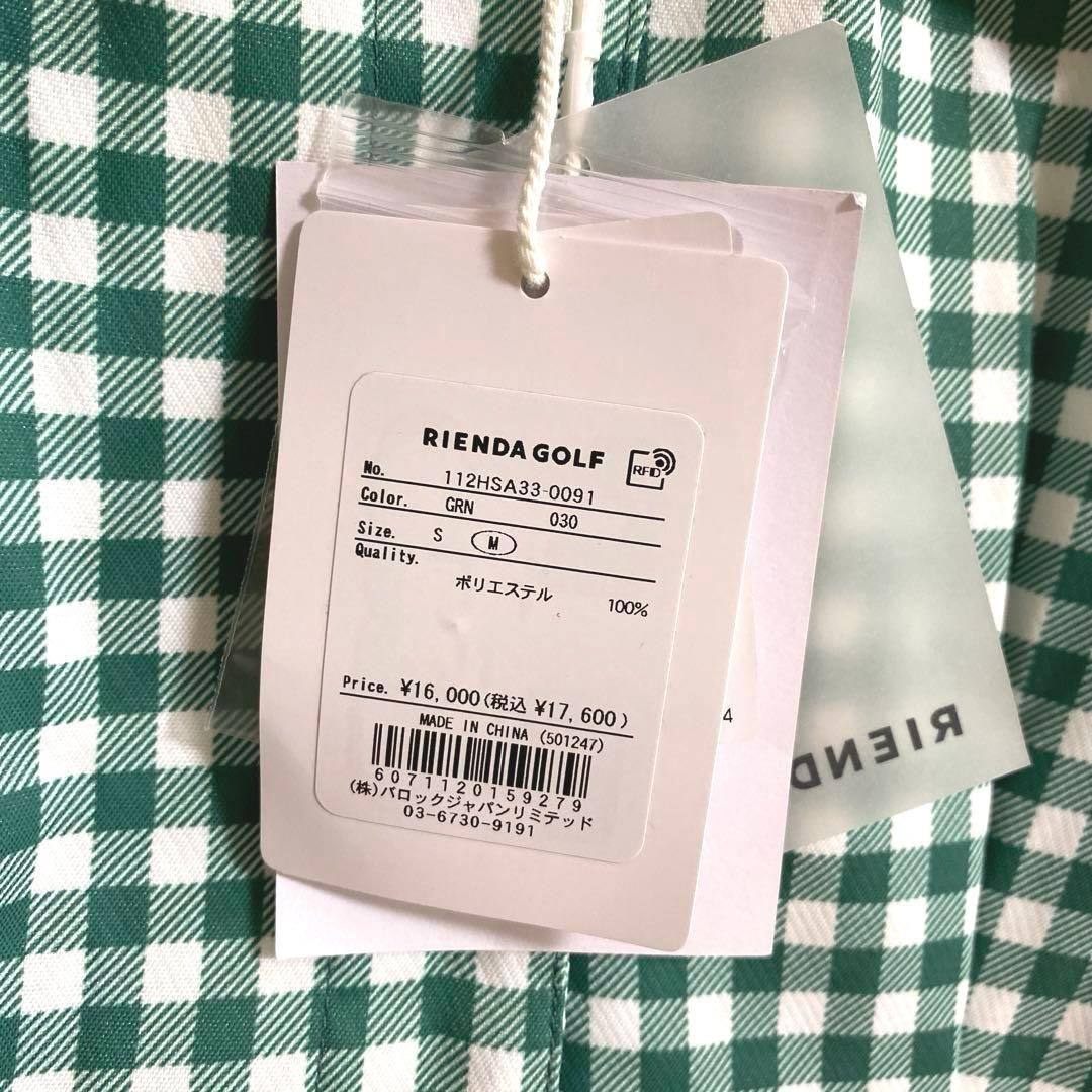 RIENDA GOLF ギンガムチェックドロストOP - メルカリ