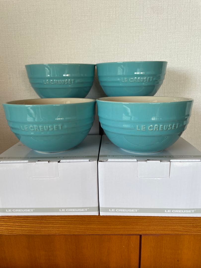 ルクルーゼ ライスボウル 4コセット Le Creuset（ル・クルーゼ） レジェ・ライスボール 330ml 食器