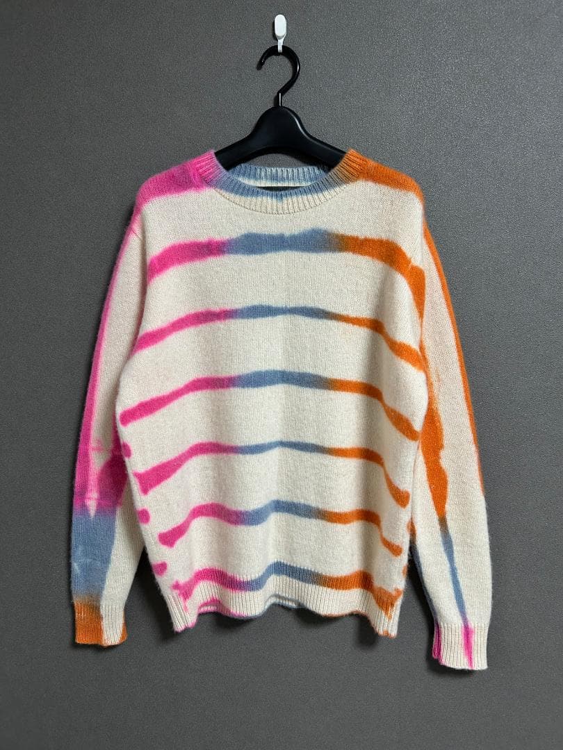 The Elder Statesman カシミア ボーダー ニット 19154 - メルカリ