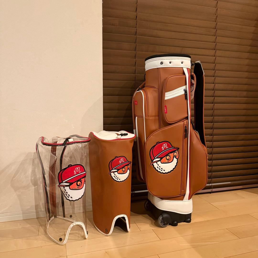 【国内発送】新作MALBON マルボンゴルフ キャディバッグ ゴルフバッグBR 限定コラボ】MALBON GOLF×POTR キャディバッグ 選べる2色 (Malbon Golf
