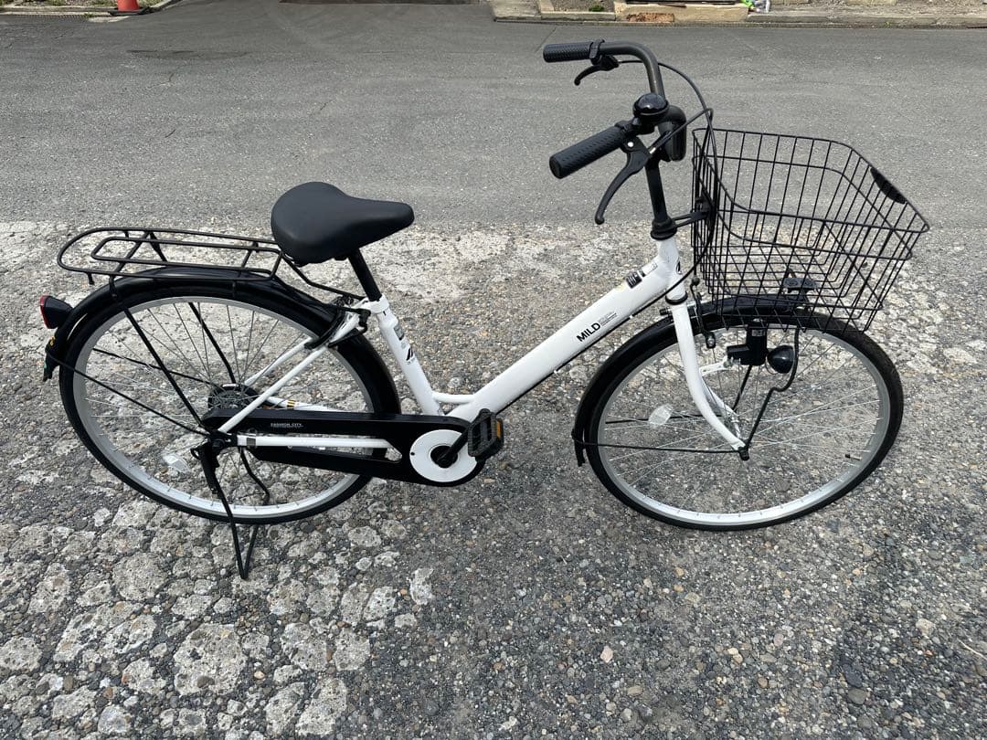 シティサイクル ホワイト 前面バスケット付き 楽天市場】OGK技研 フロントバスケット FB-067 前 カゴ 籠 自転車