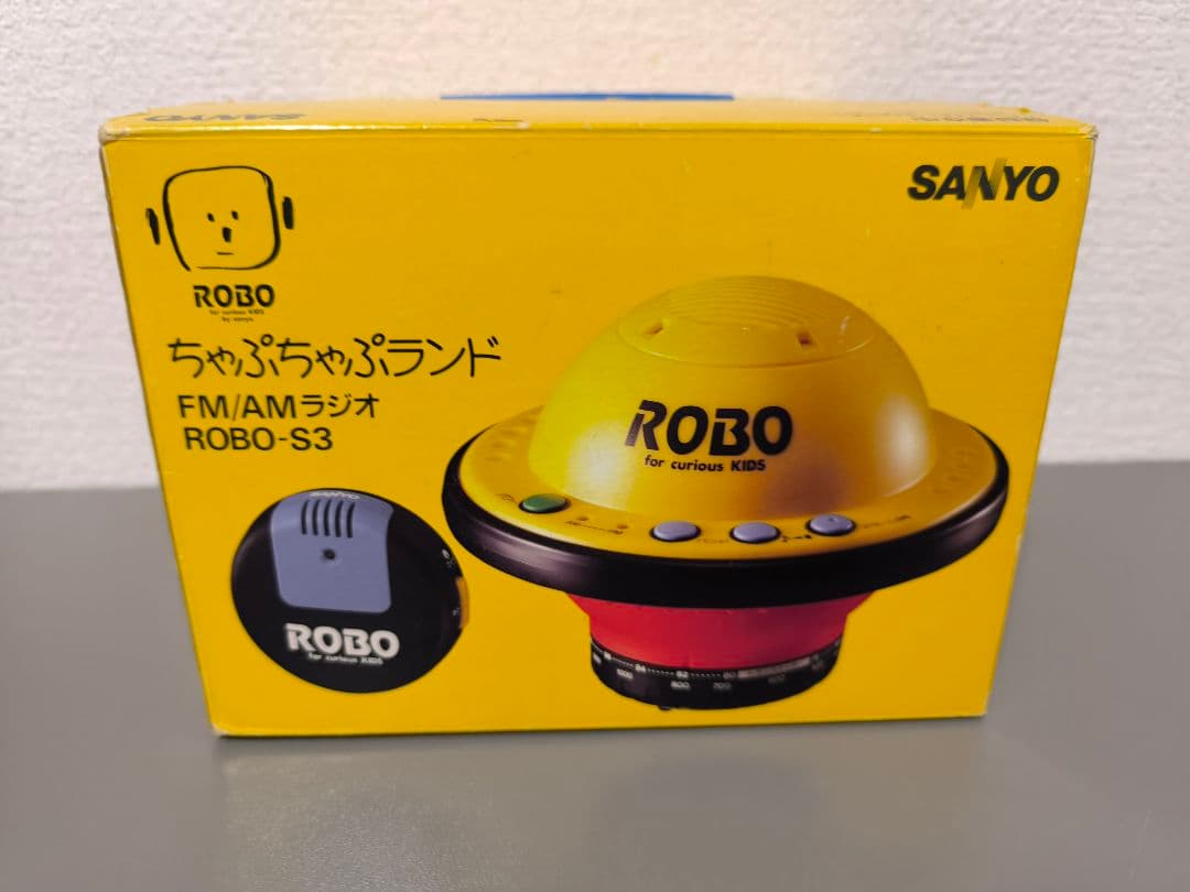 レトロ】SANYO ROBO-S3 ちゃぷちゃぷランド AM／FMラジオ
