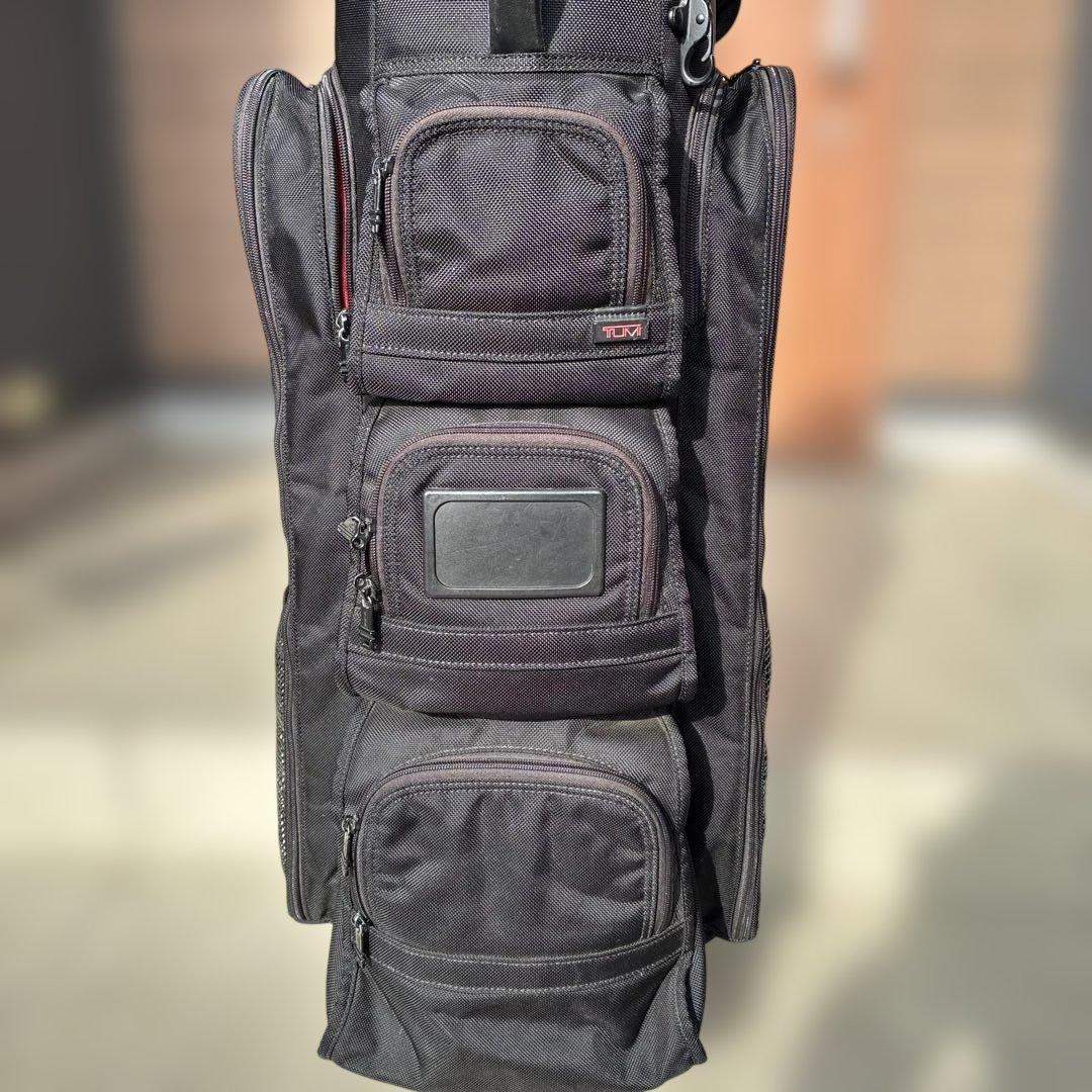 激レア】TUMI ゴルフキャディバッグ 黒 286D3 セール