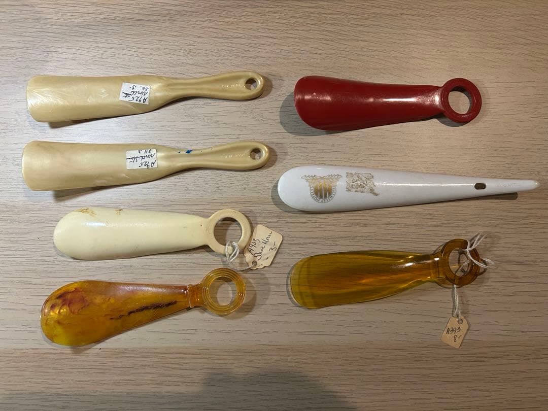 ビンテージ シューホーン 61本+ ボタンフック 15本 まとめ売り