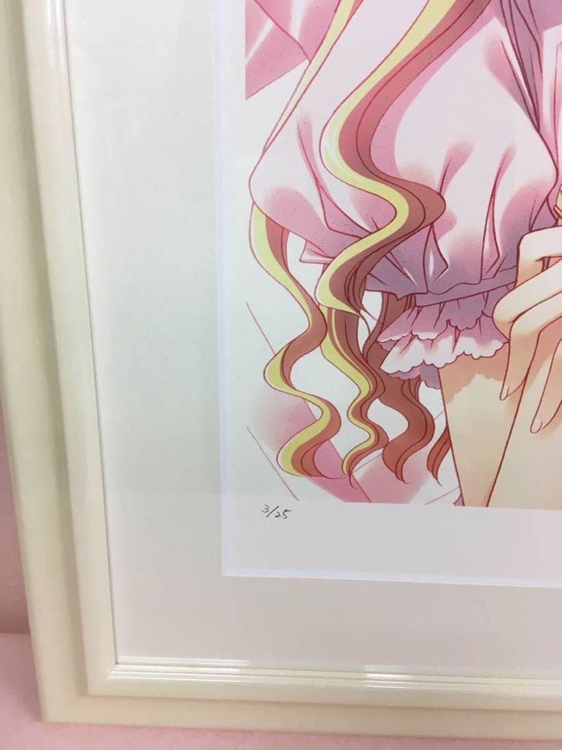 版画 西又葵 サイン ミクスドメディア アールビバン 複製原画