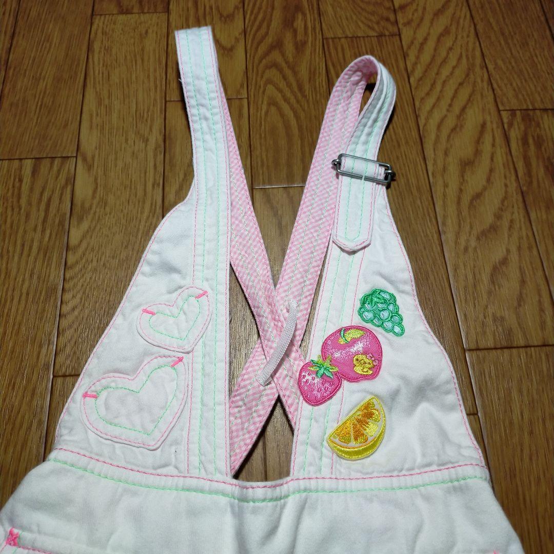 日*6様 レア！mezzopiano メゾピアノ ジャンパースカート130 ベ