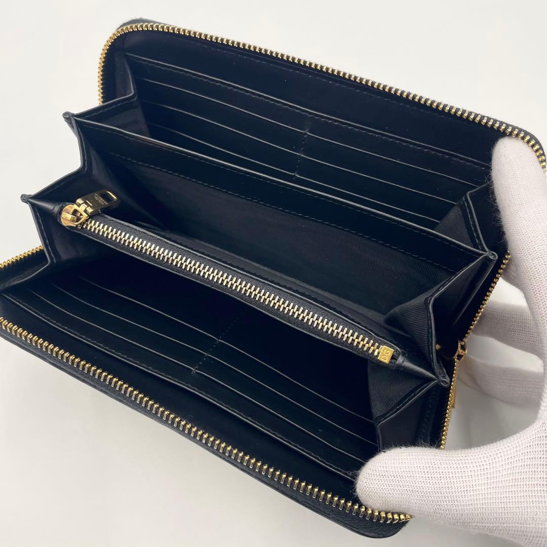 現行ドルチェアンドガッバーナ 長財布 ディボーション ラウンドジップ