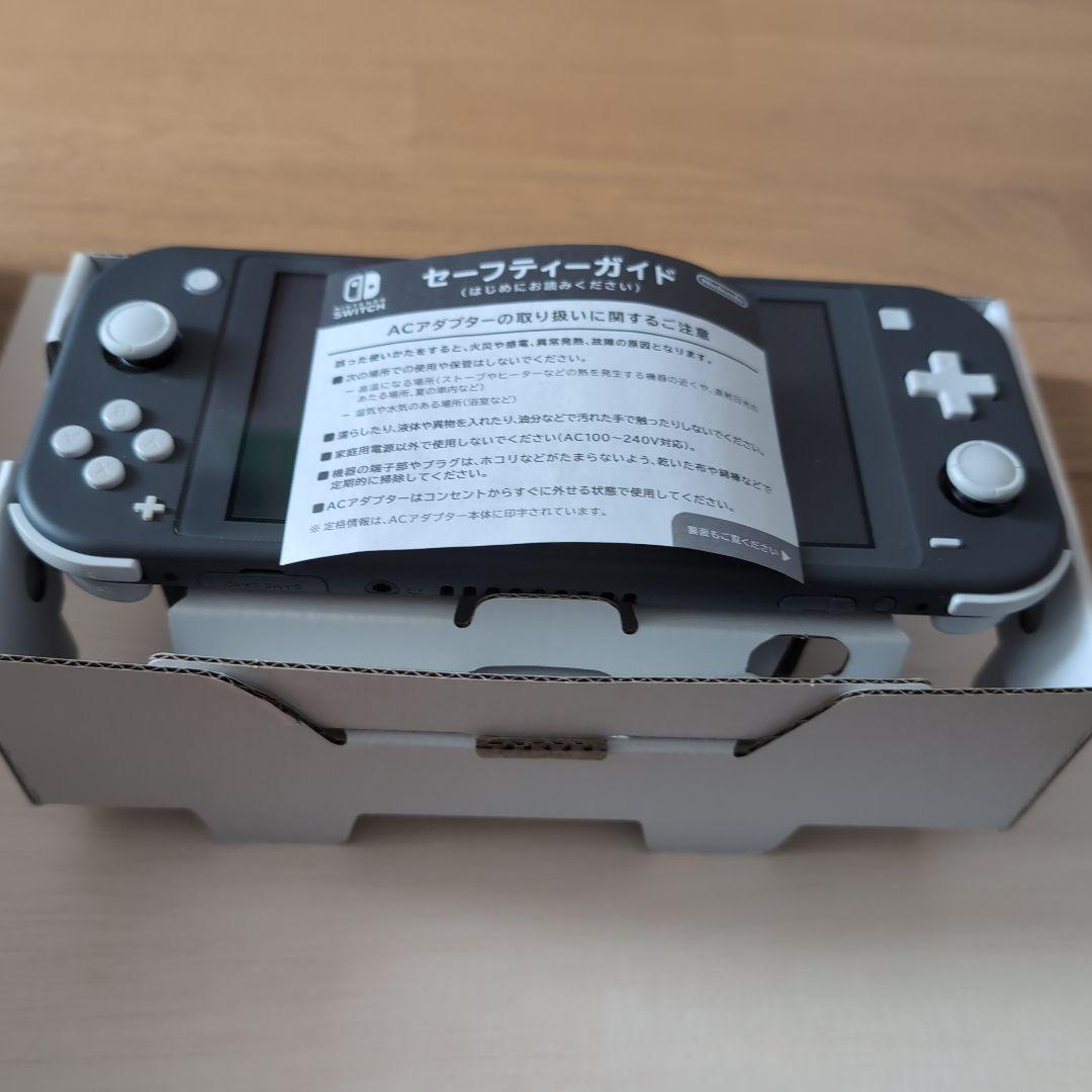 Nintendo Switch Liteグレー 本体、充電器、箱Nintendo Switch Lite