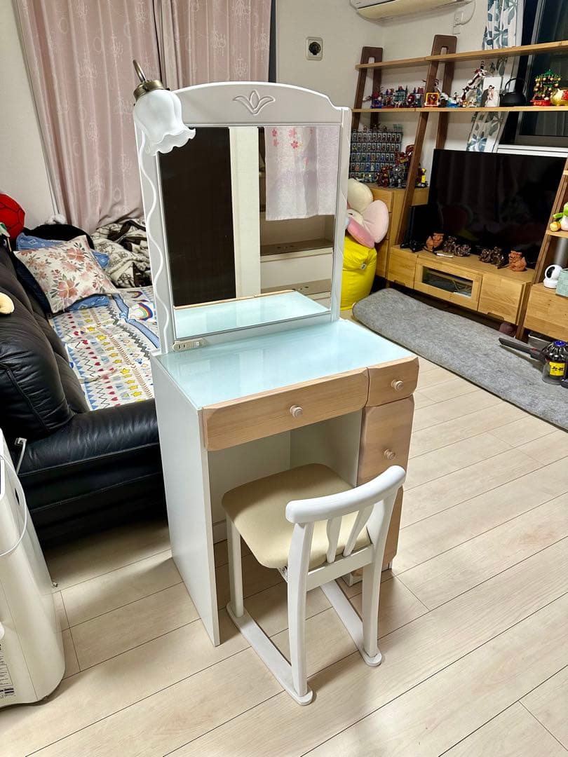 ニトリ　ドレッサー ニトリ（NITORI） デスクドレッサー(DR011 WH) : ニトリ Yahoo!店