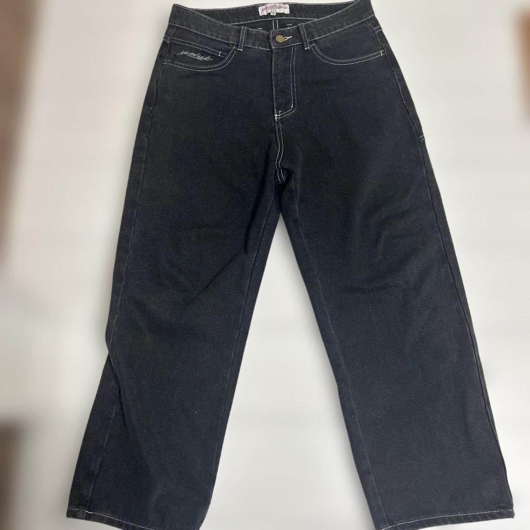 o*i様 「正規品」yardsaleブラックデニムSサイズ - パンツクラシック
