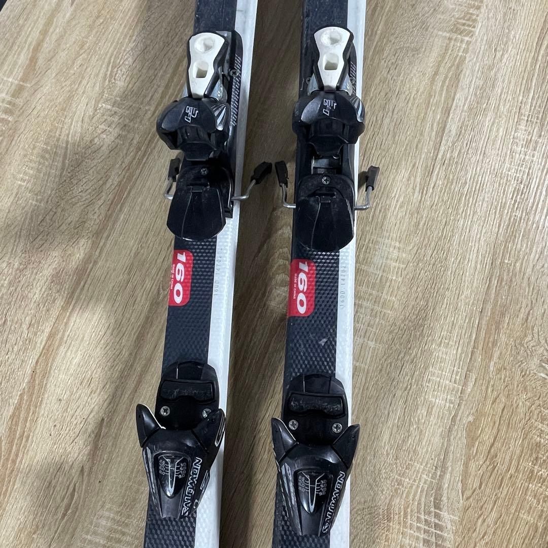 SALOMON160cm 26/26.5cm 120cm ケース付き SALOMON160cm 26/26.5cm