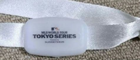 使用済み 3月19日 MLB東京シリーズ チケットと入場記念ライト - メルカリ