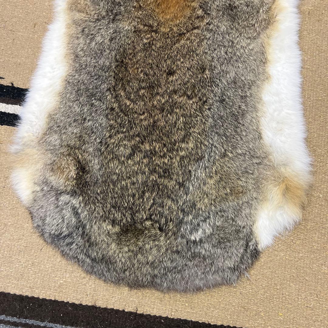 強度抜群ラビット尻あて 登山 キャンプ 毛皮敷物 山菜 釣り 山伏