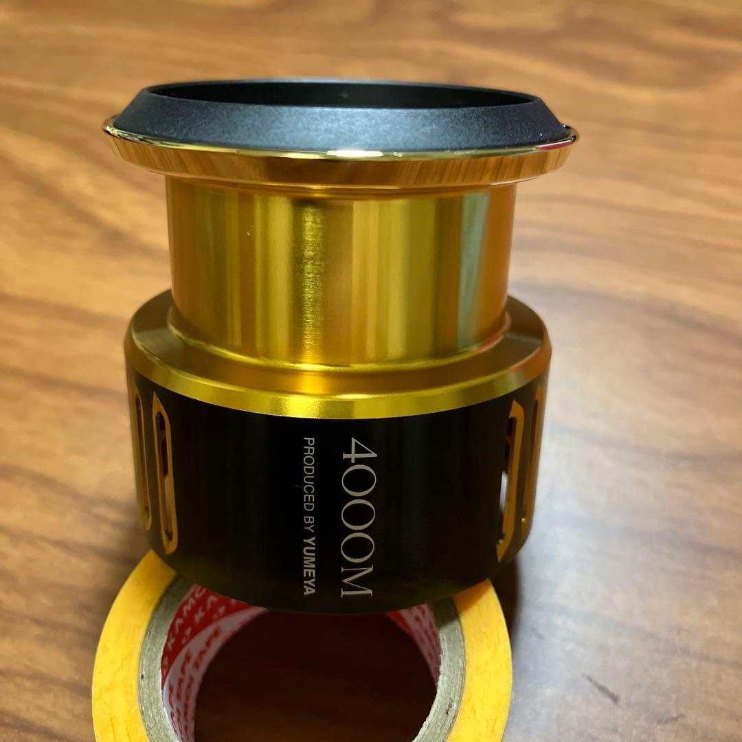 極上美品　夢屋　カスタムスプール　4000M S-24 シマノ（SHIMANO） 夢屋 S-24 カスタムスプール 4000M/P328S 極上品