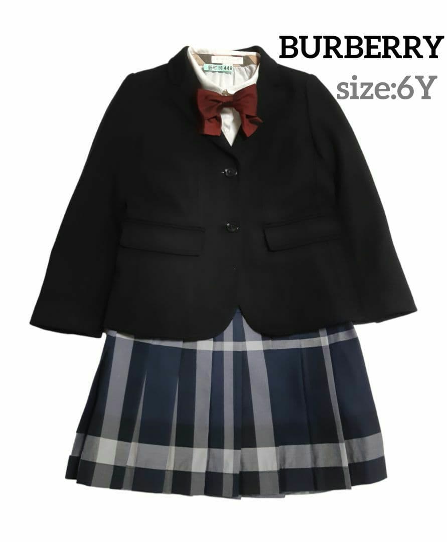 BURBERRY バーバリー チルドレン ブラウス スカート メガチェック 12