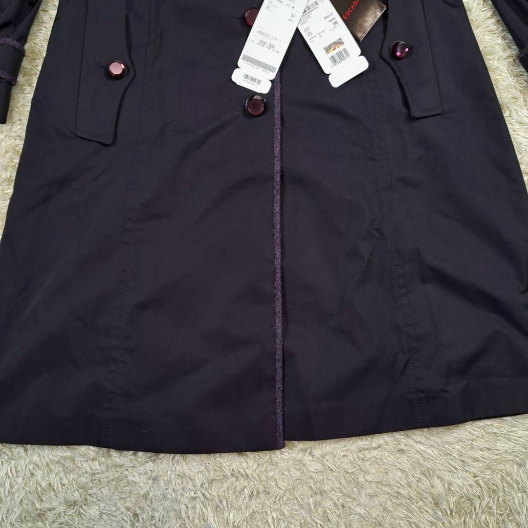 希少色 未使用品 エスカーダ トレンチコート パープル - メルカリ