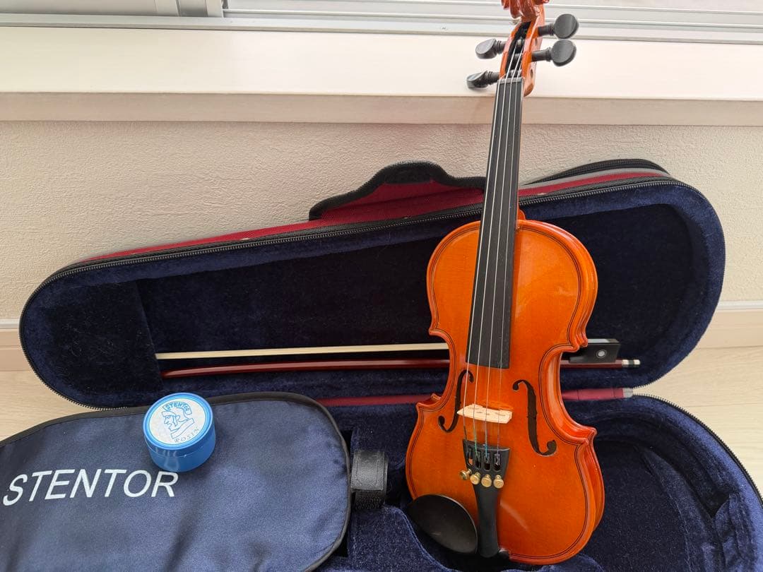 STENTOR バイオリン 1/16サイズ　数回使用　美品 STENTOR バイオリン 1/16サイズ 数回使用 美品の通販はau PAY